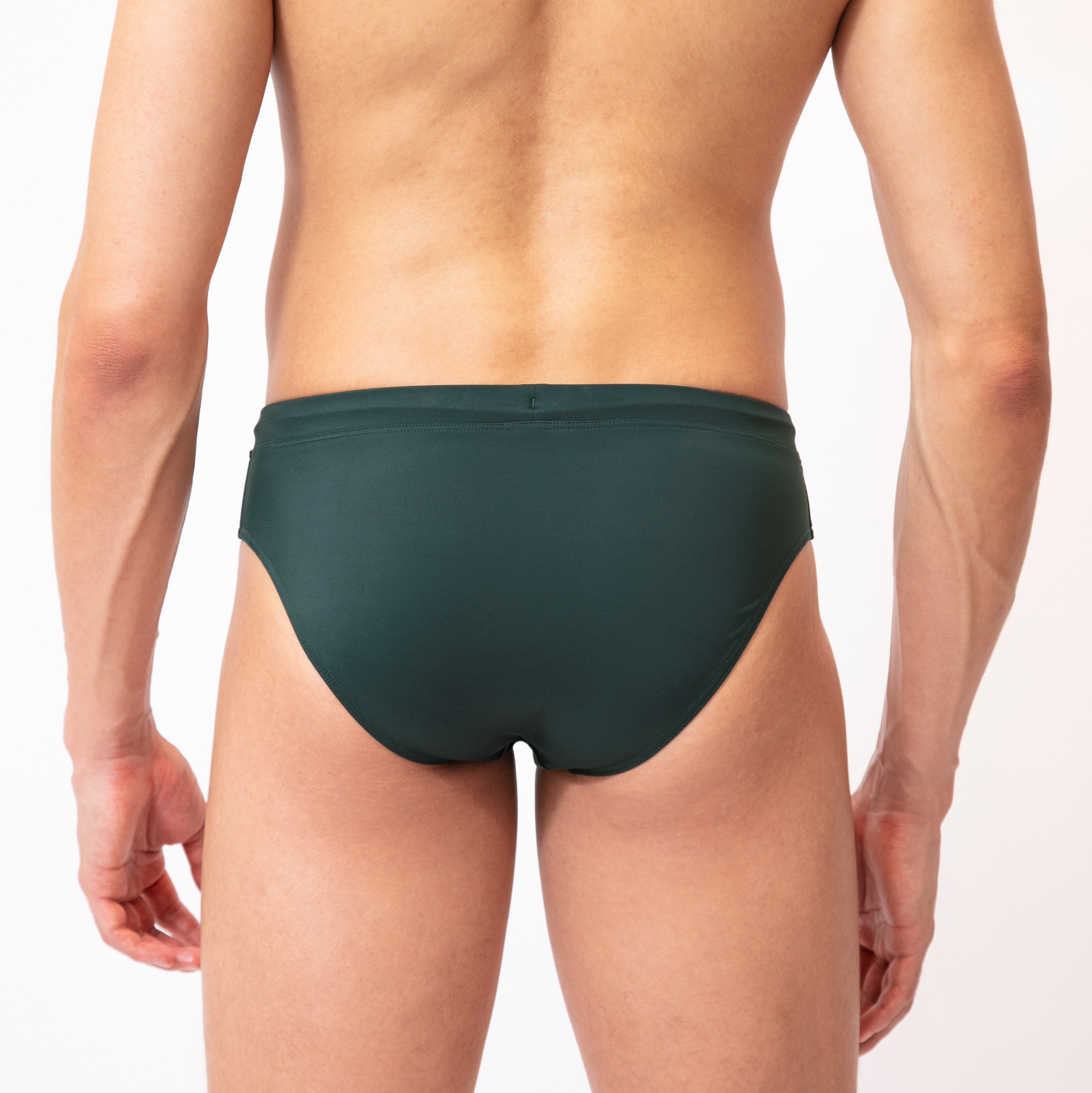 Swim Briefs - Emerald Green